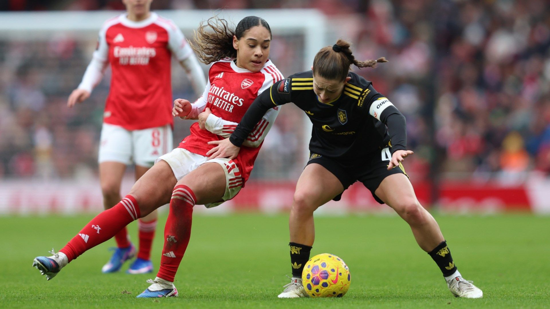 Olivia Smith Maya Le Tissier Arsenal Man Utd Women 2025-26