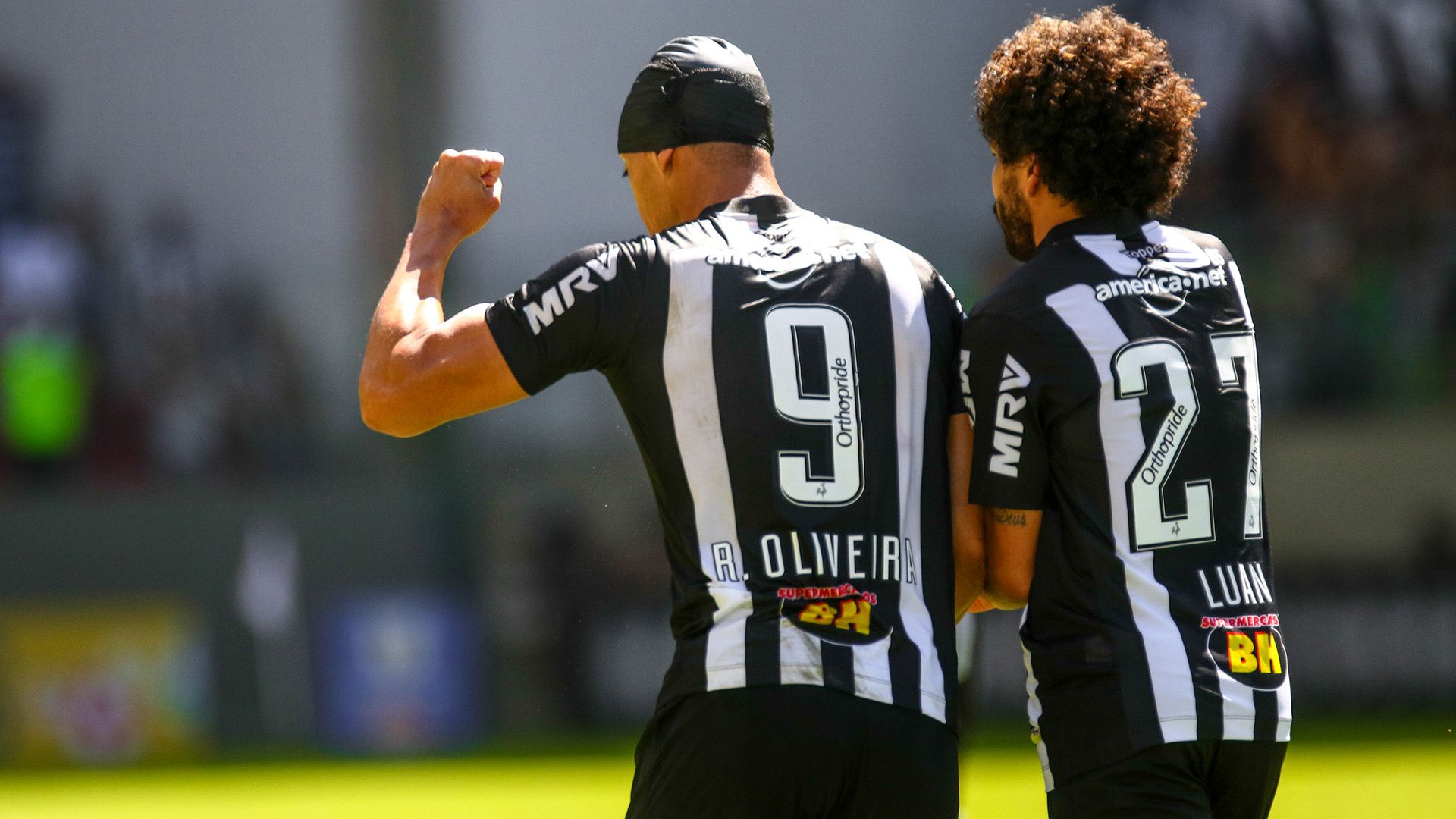 Ricardo Oliveira Luan Madson Atletico-MG Santos Brasileirao Serie A 12082018