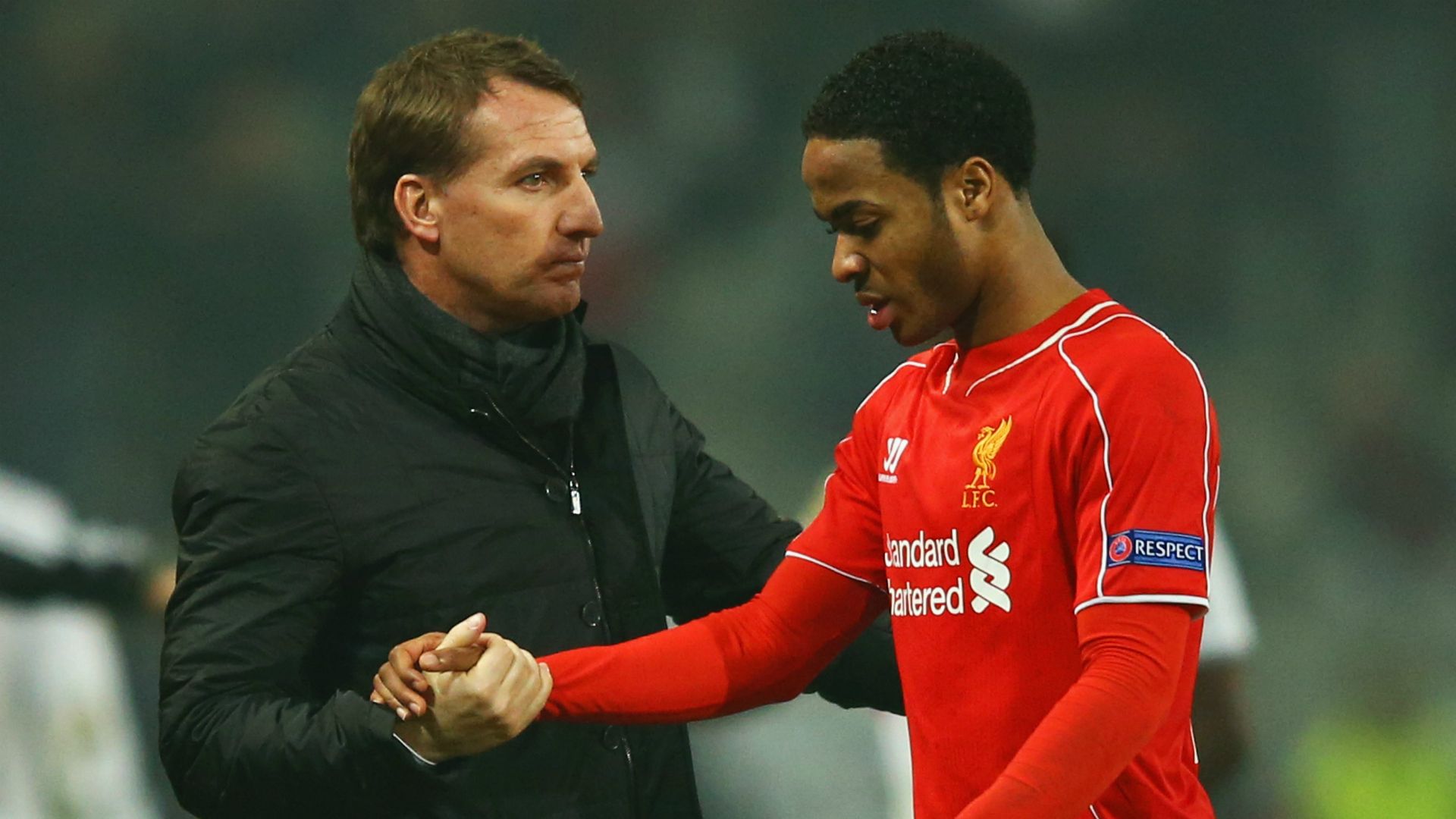 Raheem Sterling Brendan Rodgers Liverpool