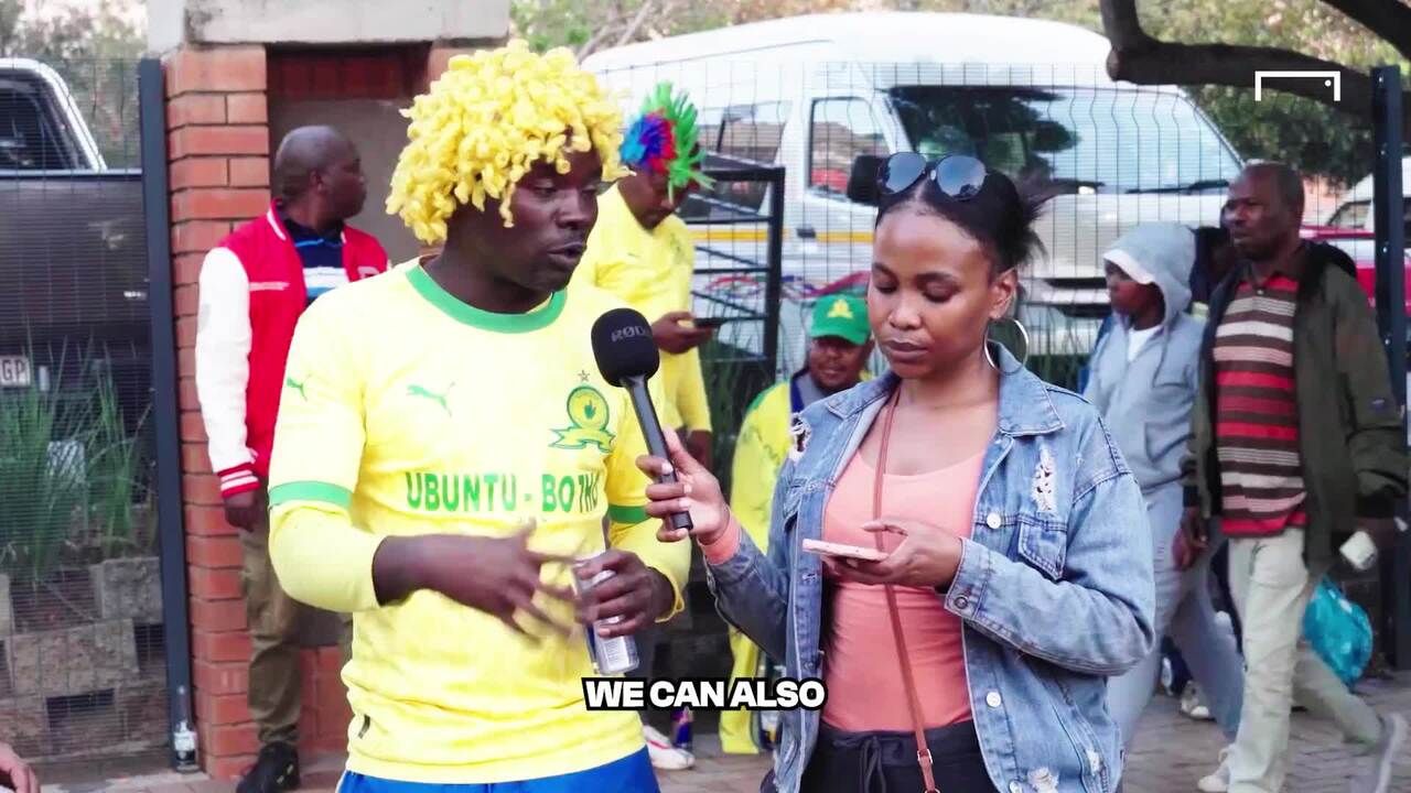 Mamelodi Sundowns fan on CWC video
