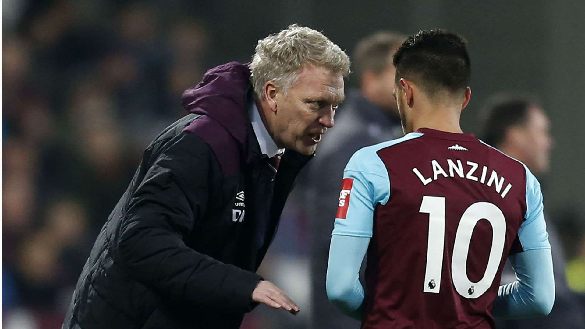 David Moyes Manuel Lanzini West Ham