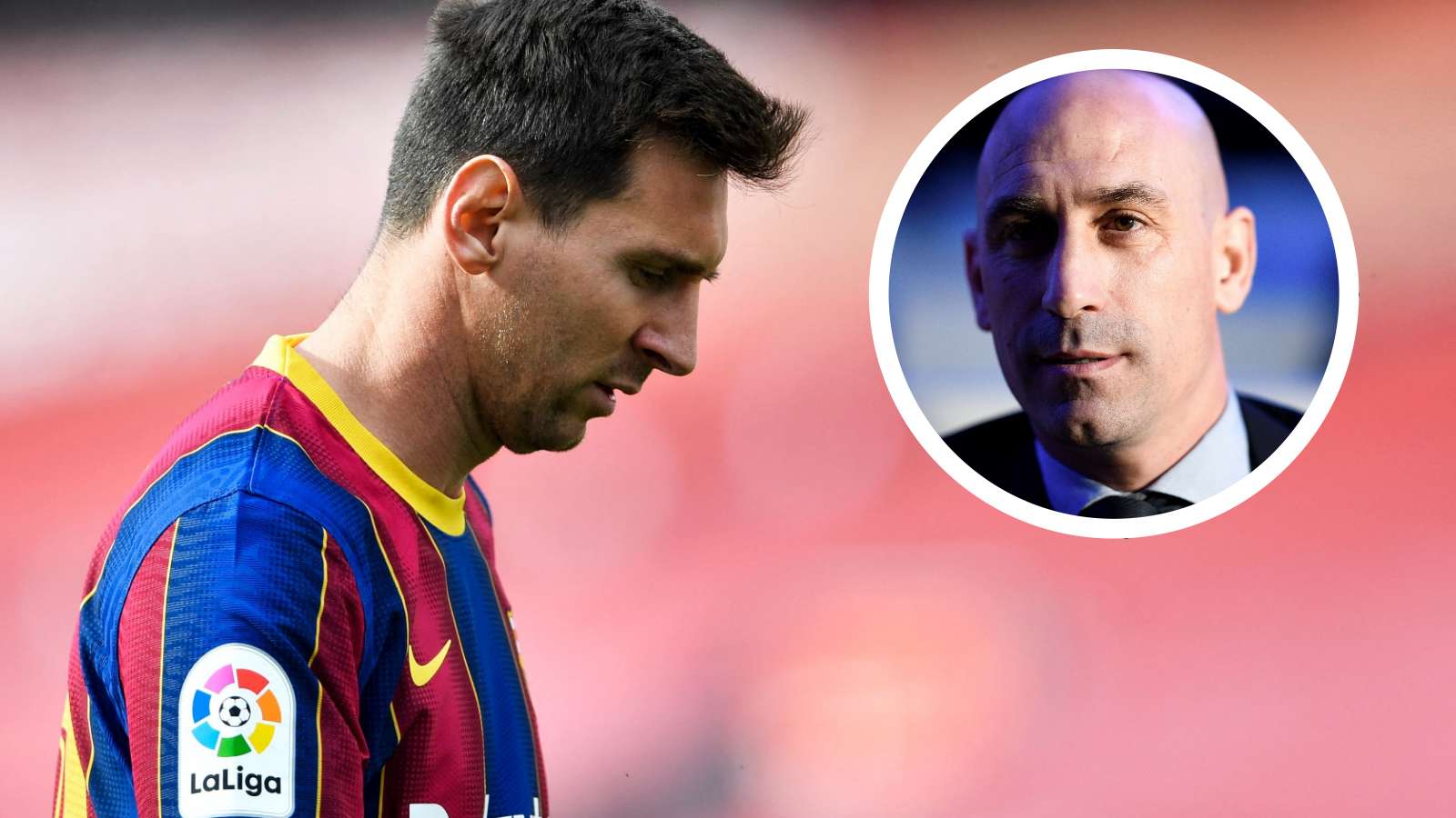 Luis Rubiales Lionel Messi