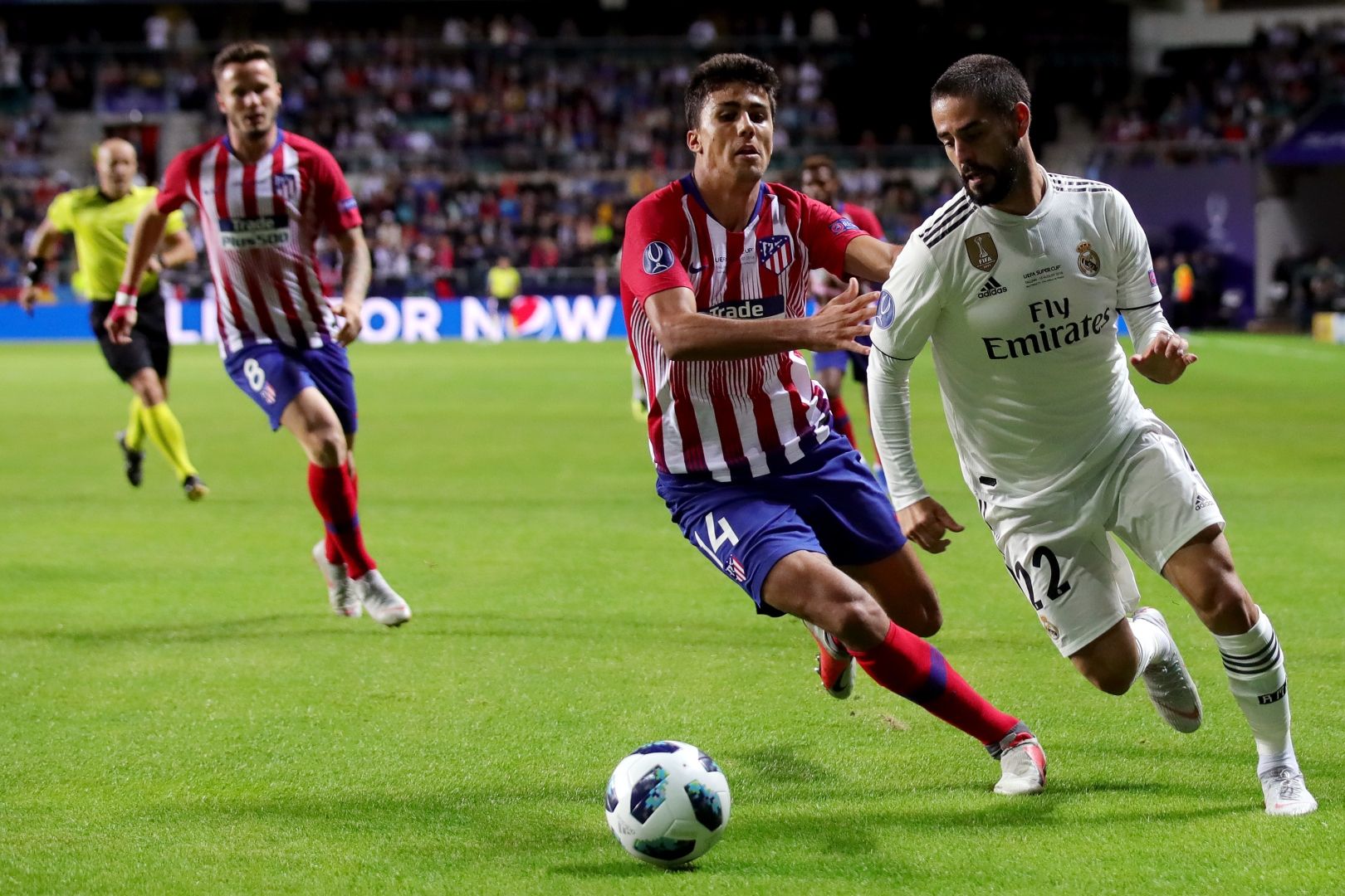 Rodri Isco Alarcon Real Madrid Atletico Madrid 15082018