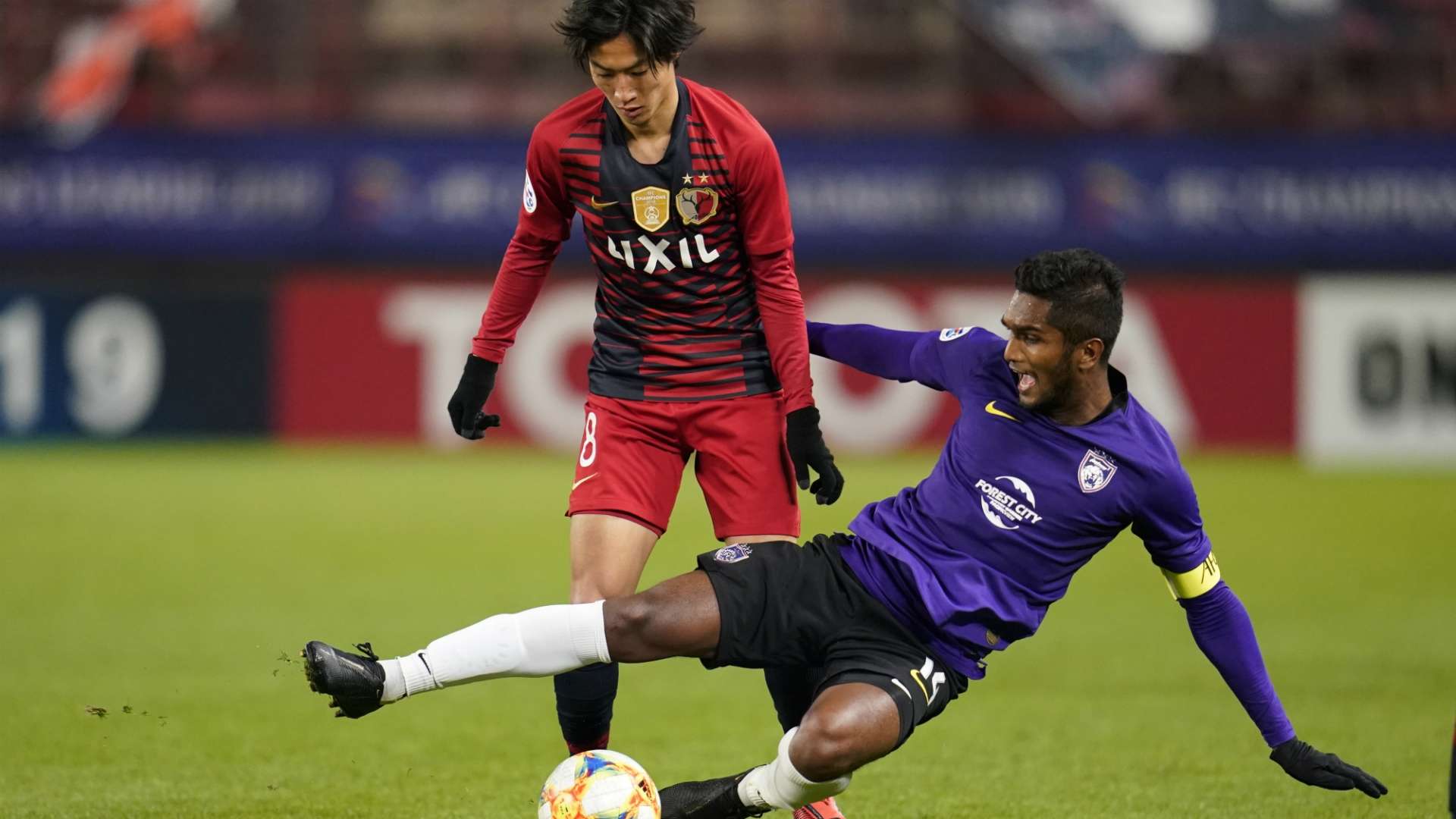 Hariss Harun, Kashima v Johor Darul Ta'zim, AFC Champions League, 5 Mar 2019