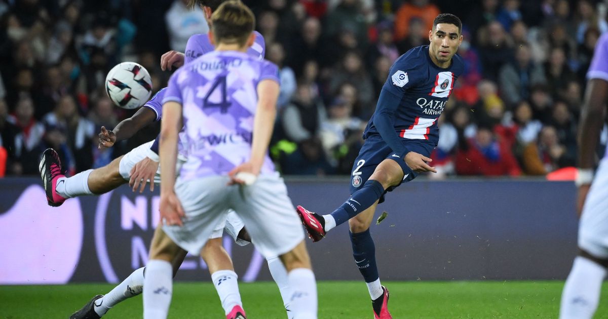 Achraf Hakimi PSG Toulouse Ligue 1 04022023