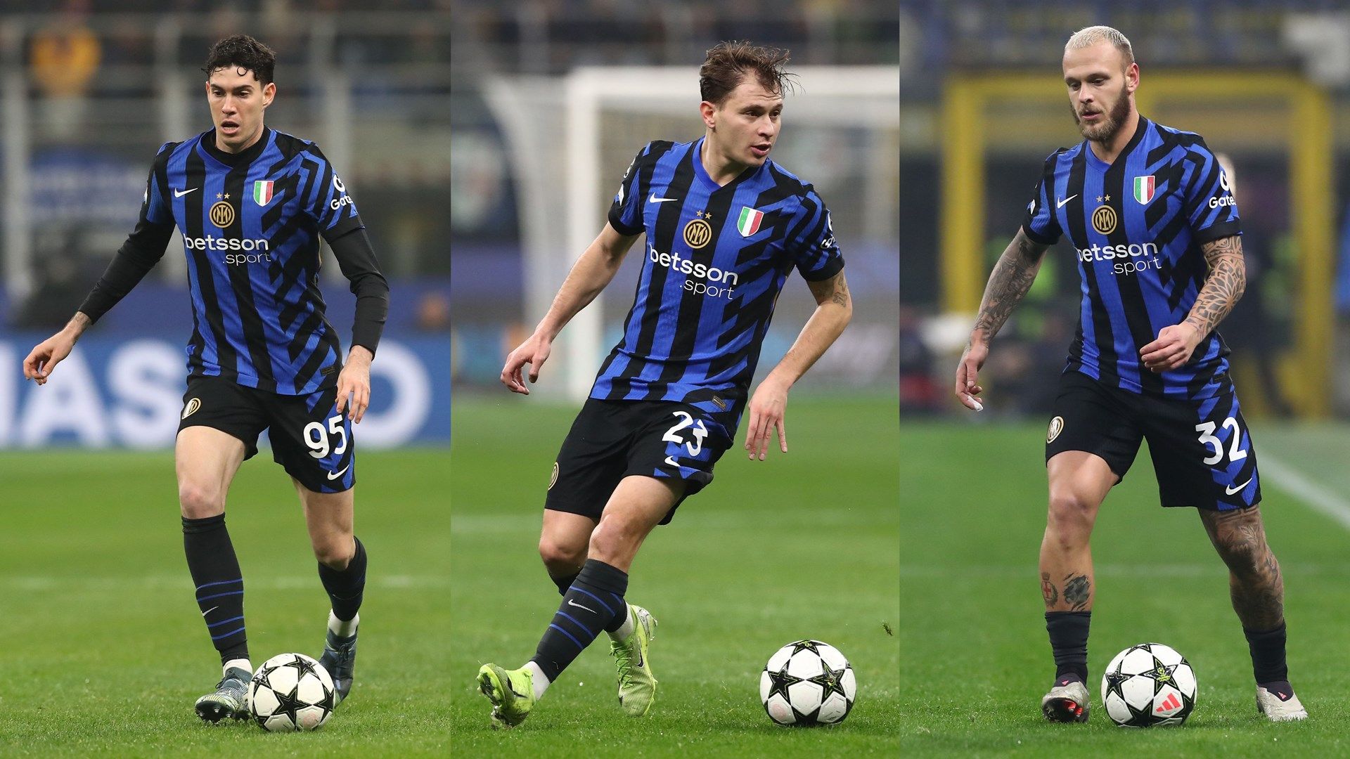 Bastoni Barella Dimarco Inter GFX