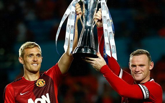 Darren Fletcher Wayne Rooney Manchester United 05082014