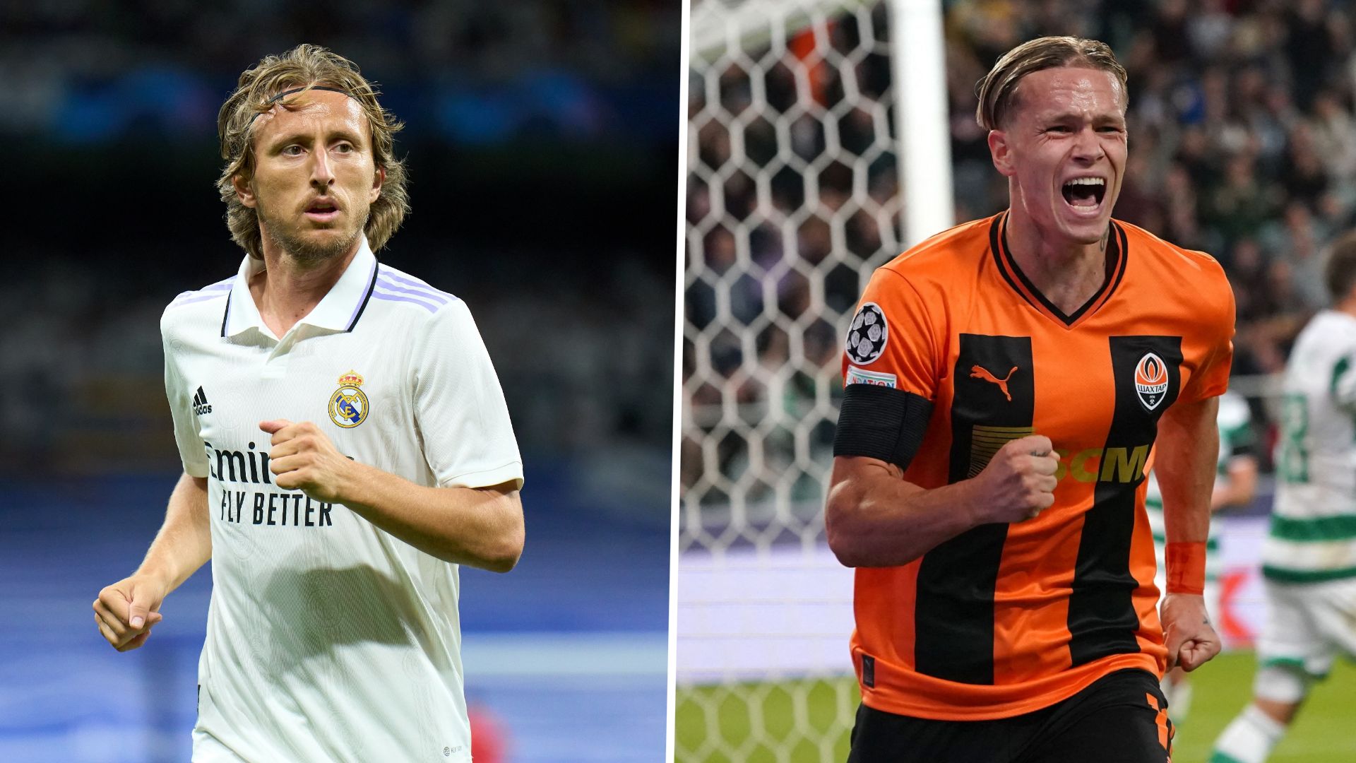 Real Madrid Chakthar Donetsk Modric Mudryk