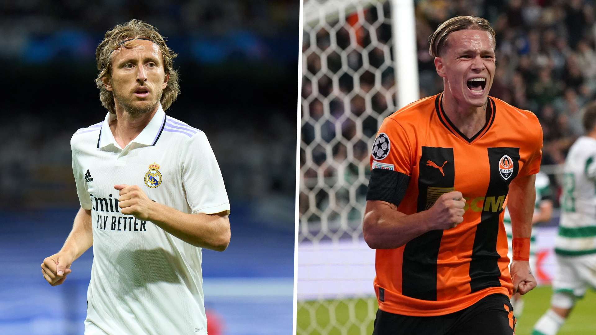 Real Madrid Chakthar Donetsk Modric Mudryk