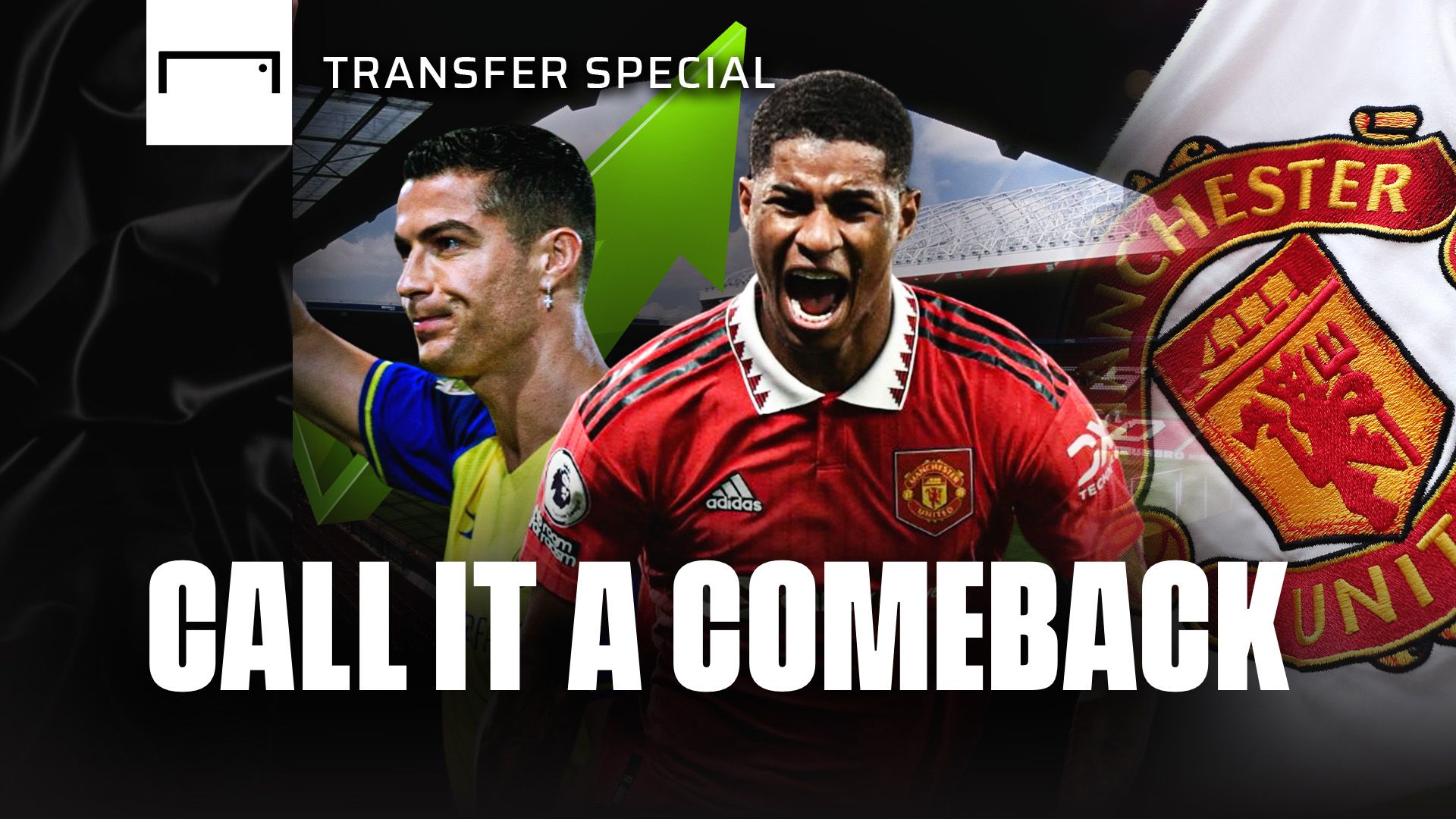 GFX Marcus Rashford Cristiano Ronaldo Manchester United