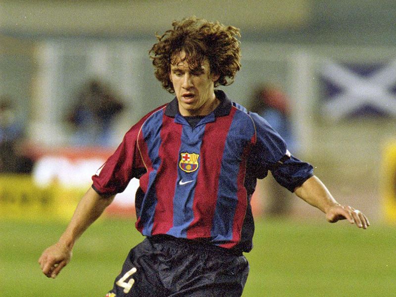 Carles Puyol Barcelona November 2001 PUYOLSS
