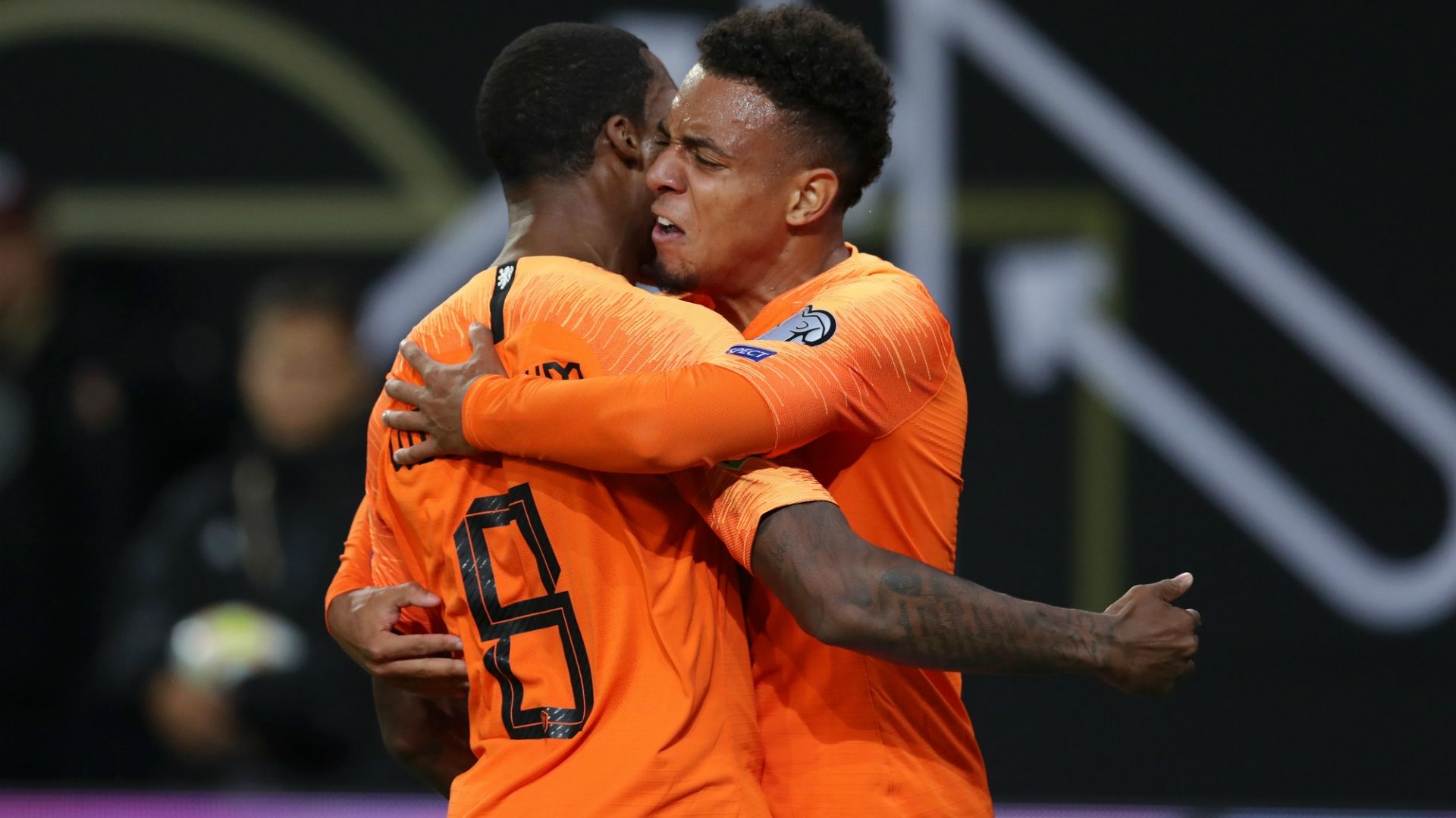 Georginio Wijnaldum Donyell Malen Germany - Netherlands 09062019