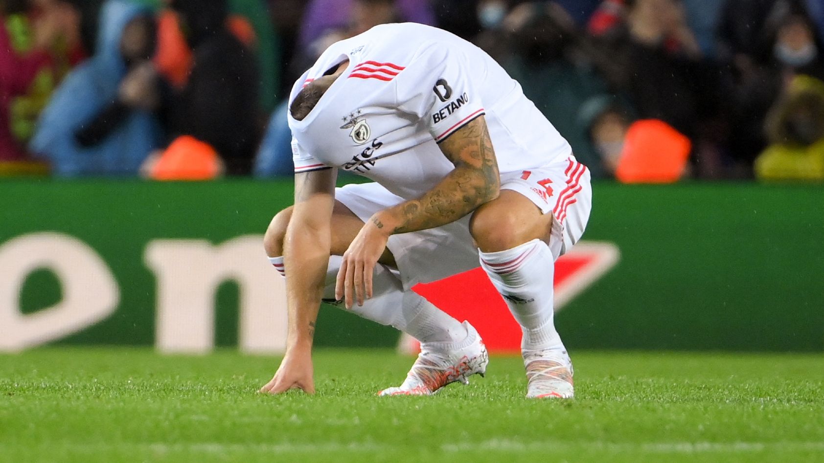 Haris Seferovic Benfica Barcelona Champions League 2021-22