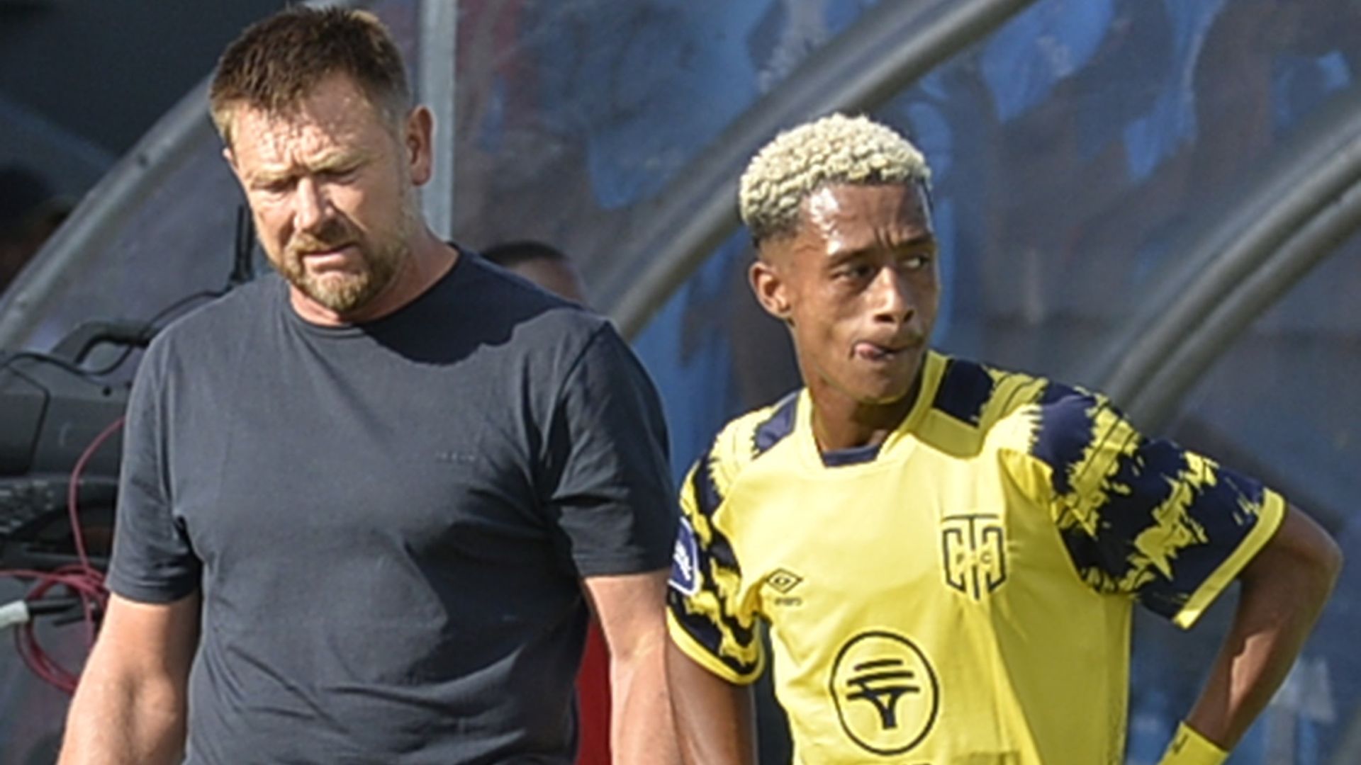 Eric Tinkler and Jaedin Rhodes, Cape Town City