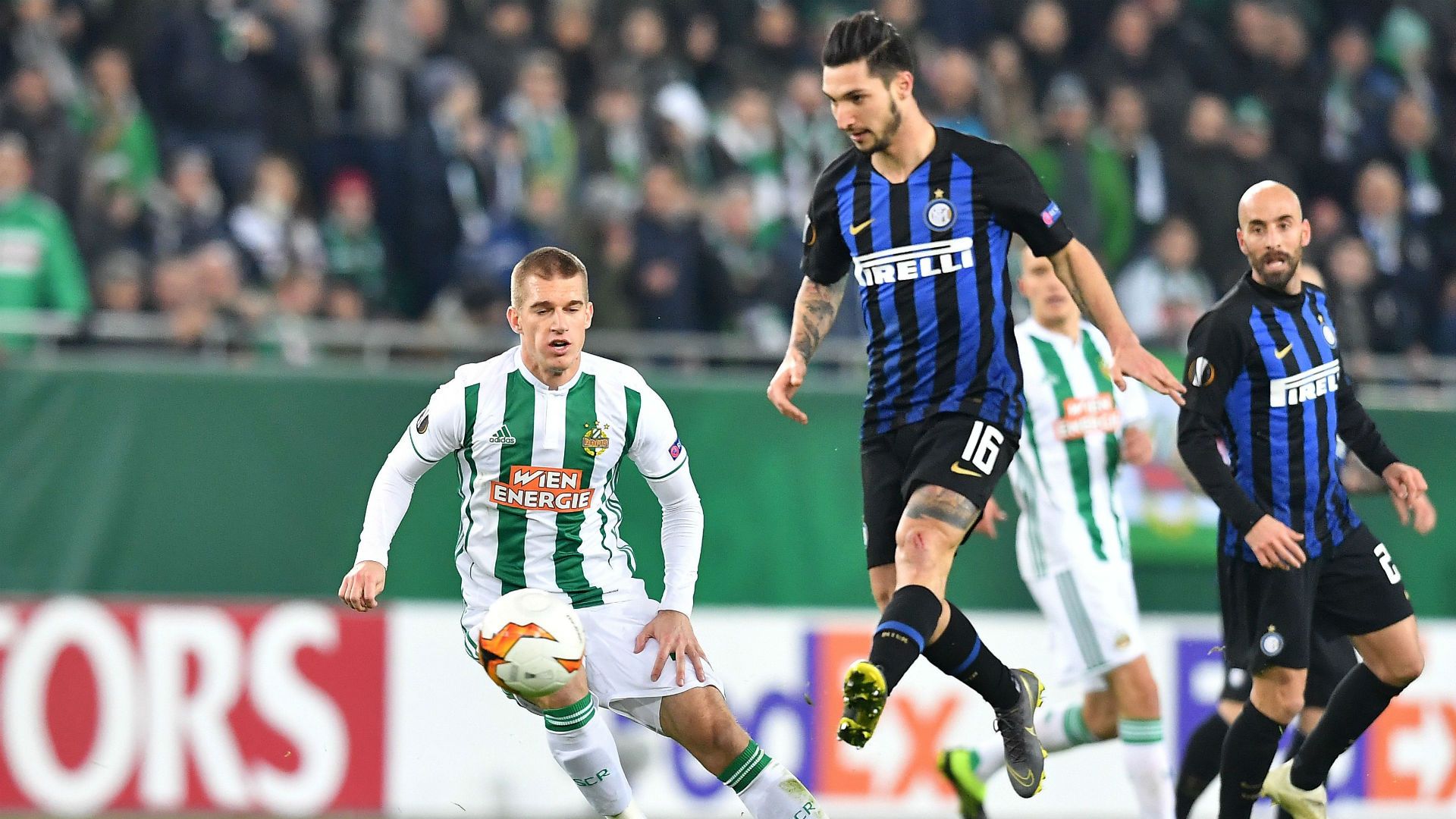 Politano Rapid Wien Inter Europa League