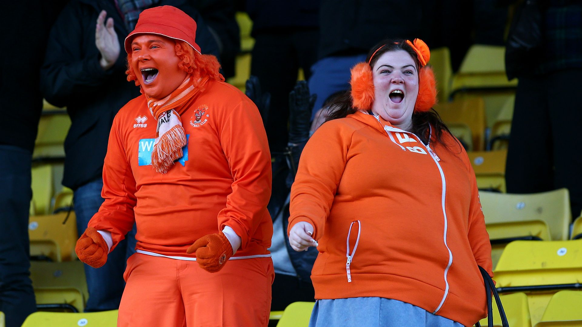Blackpool fans