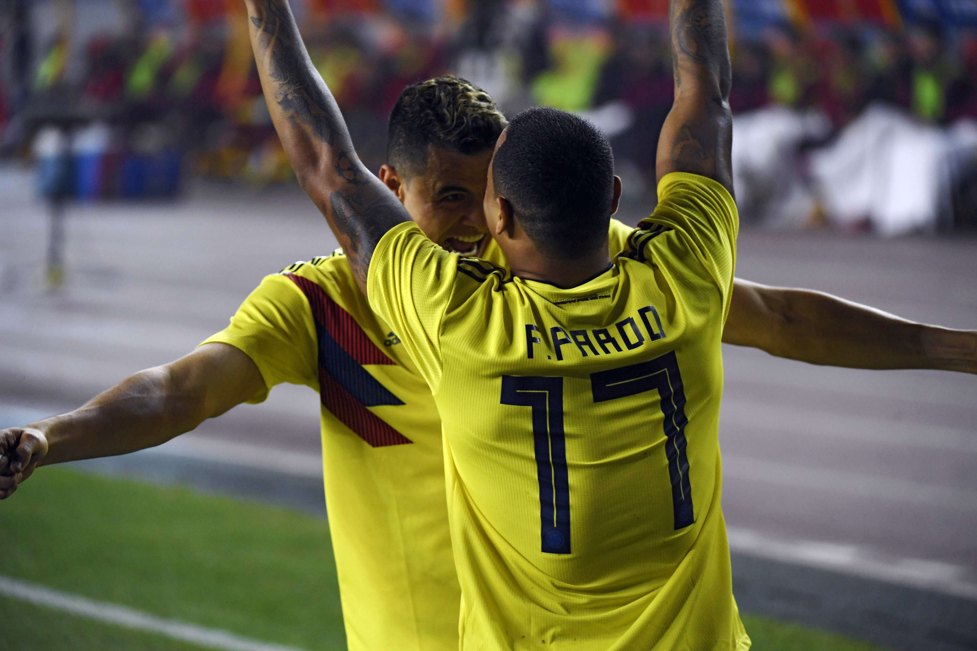 Colombia gol vs China