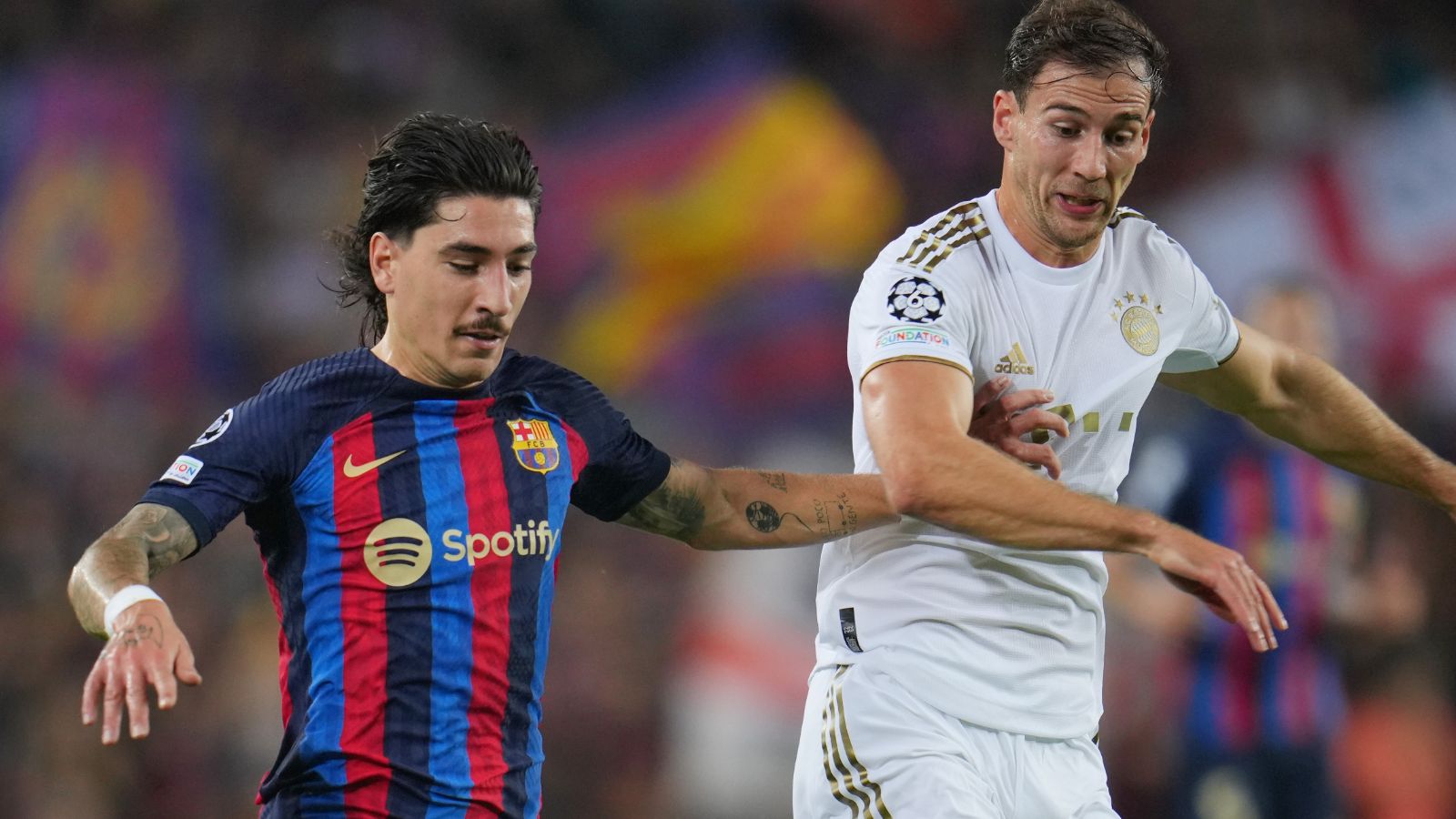 Bellerin Barcelona Bayern Munich Champions League