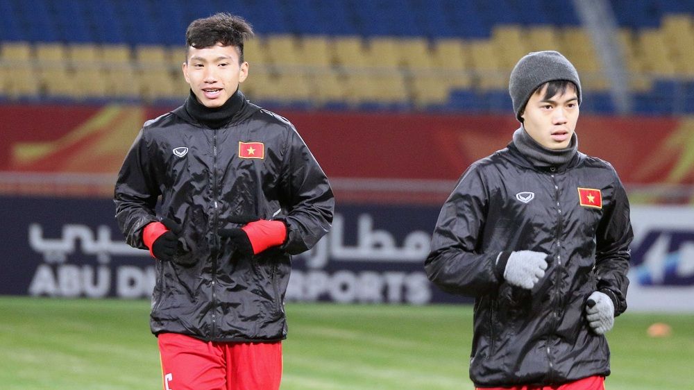 U23 Việt Nam tập luyện tại Côn Sơn tối 9/1