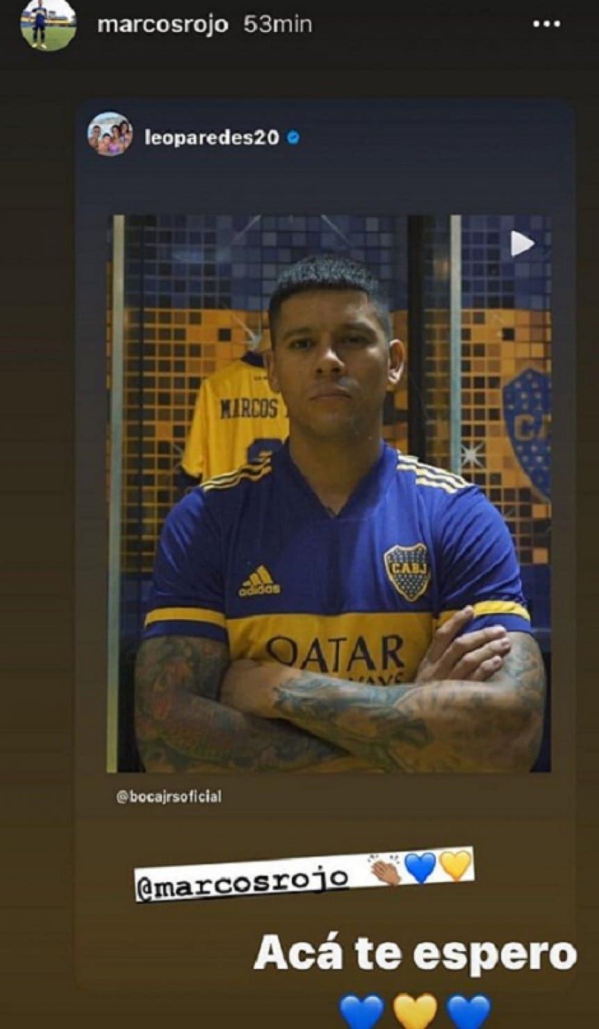 Leo Paredes Marcos Rojo