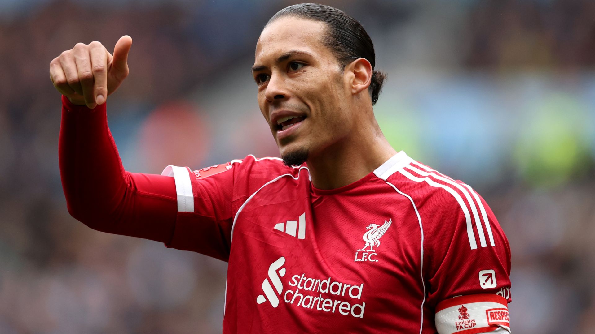 Virgil van Dijk Liverpool 2025-26
