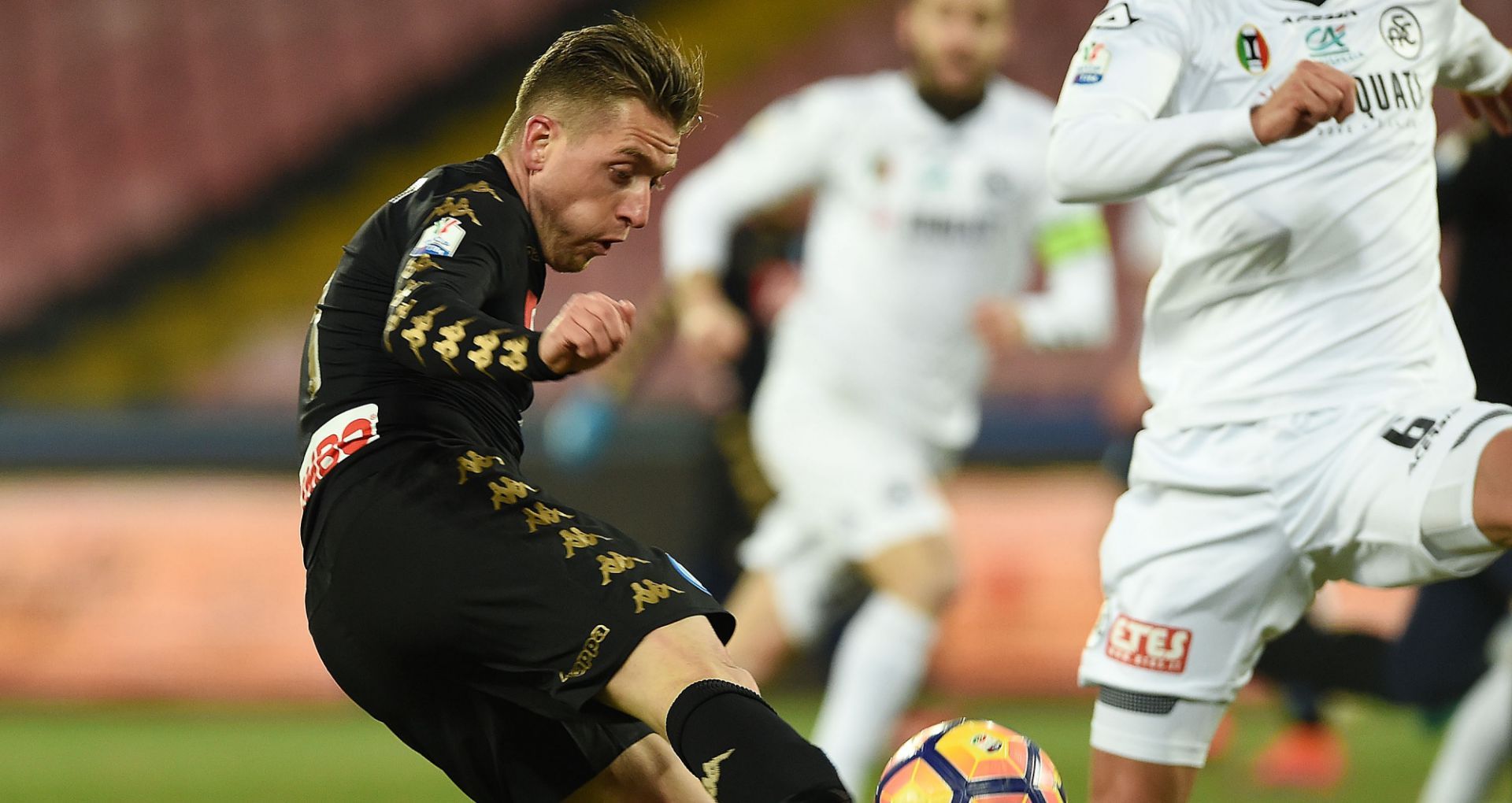 Emanuele Giaccherini Napoli Spezia Coppa Italia