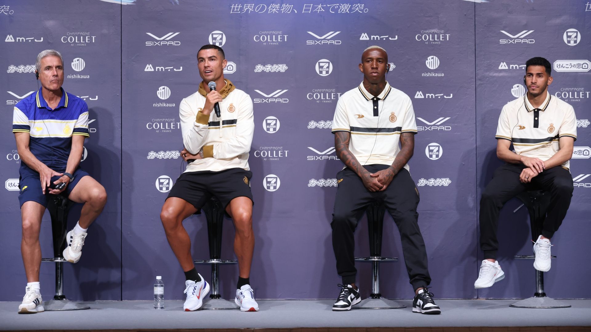 Cristiano Ronaldo - Luis Castro - Talisca - Nassr 2023
