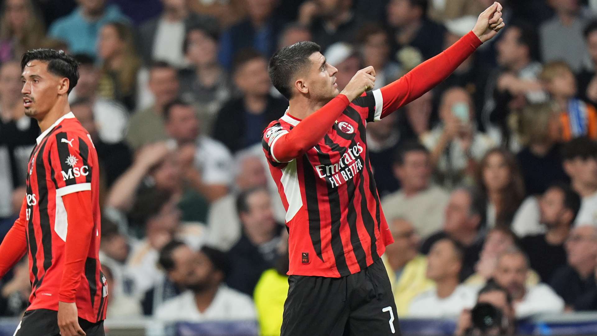 Morata Real Madrid Milan Champions League