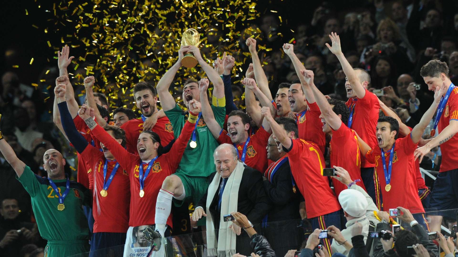 Sepp Blatter 2010 World Cup