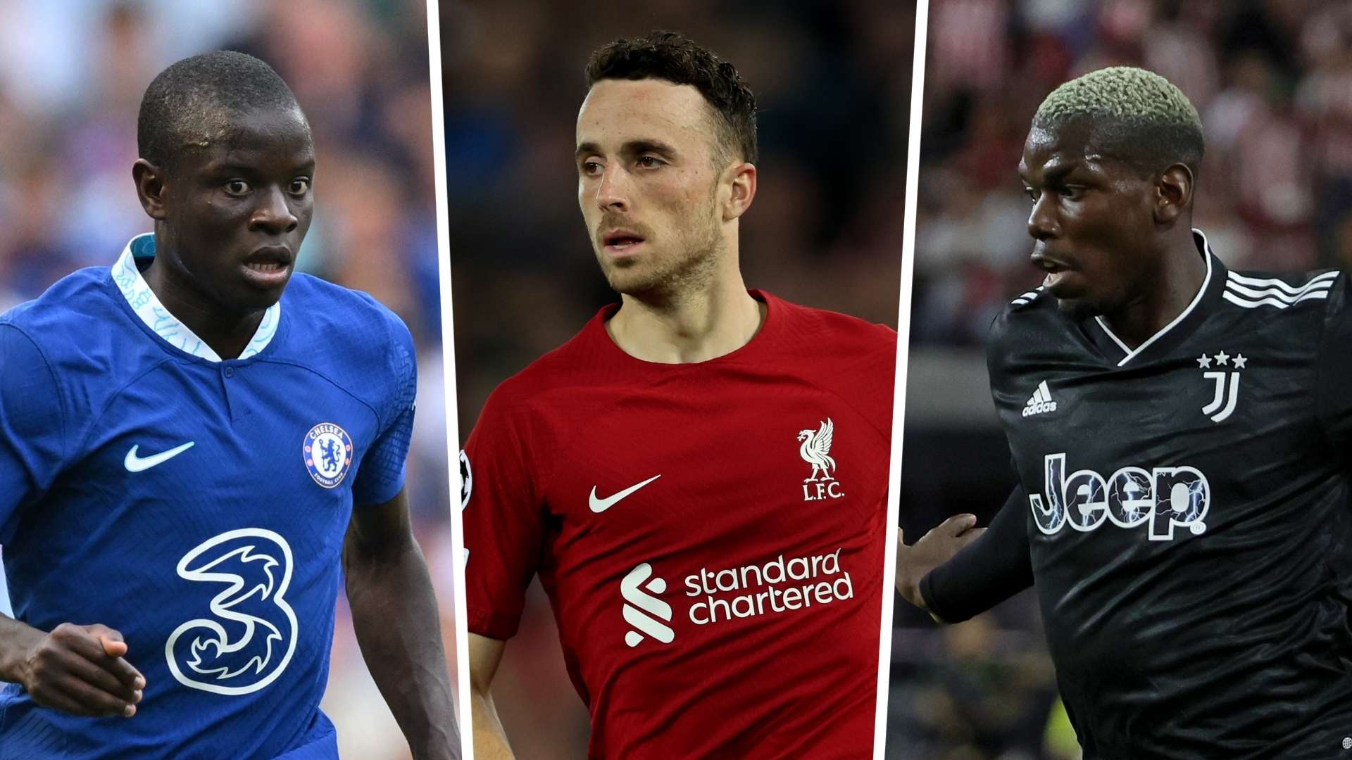 Kante - Jota - Pogba GFX