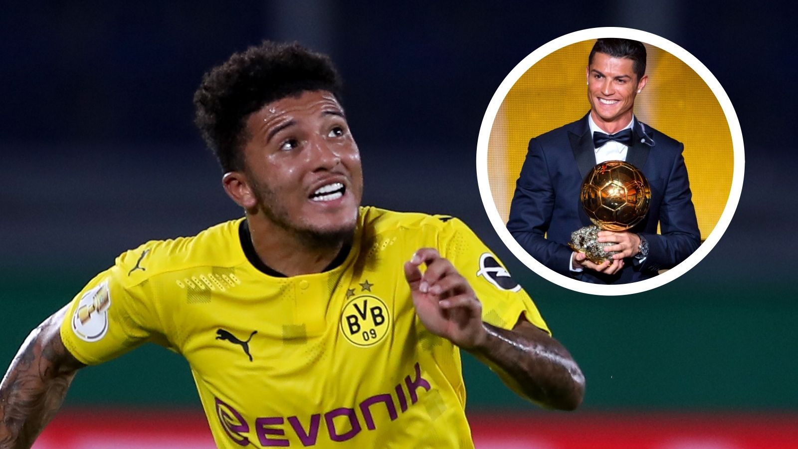 Jadon Sancho Cristiano Ronaldo