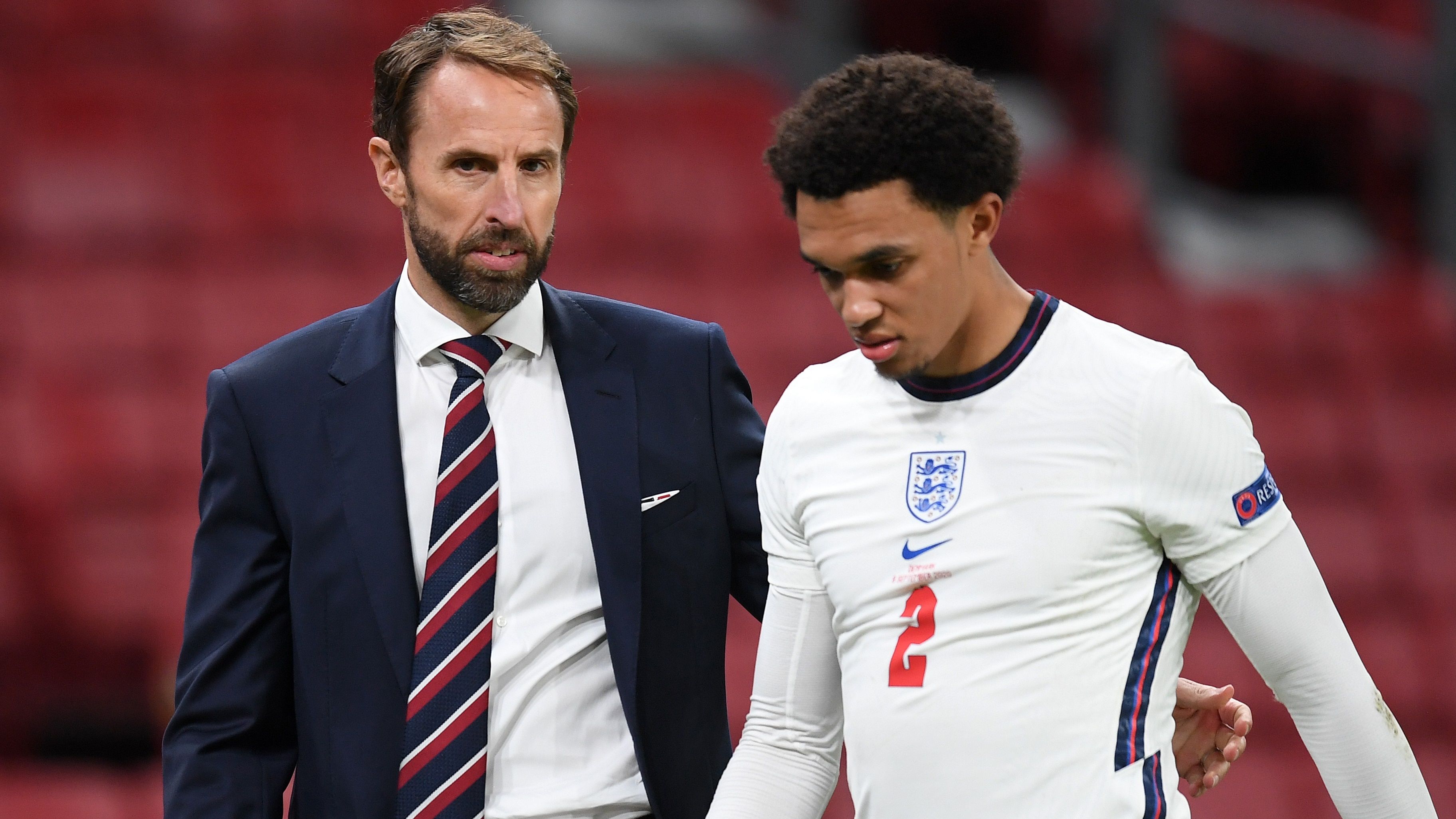Gareth Southgate & Trent Alexander-Arnold