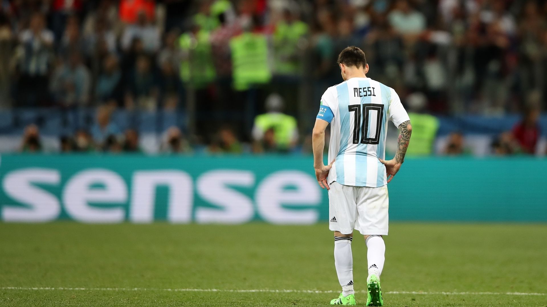 Lionel Messi Argentina Croatia World Cup 2018