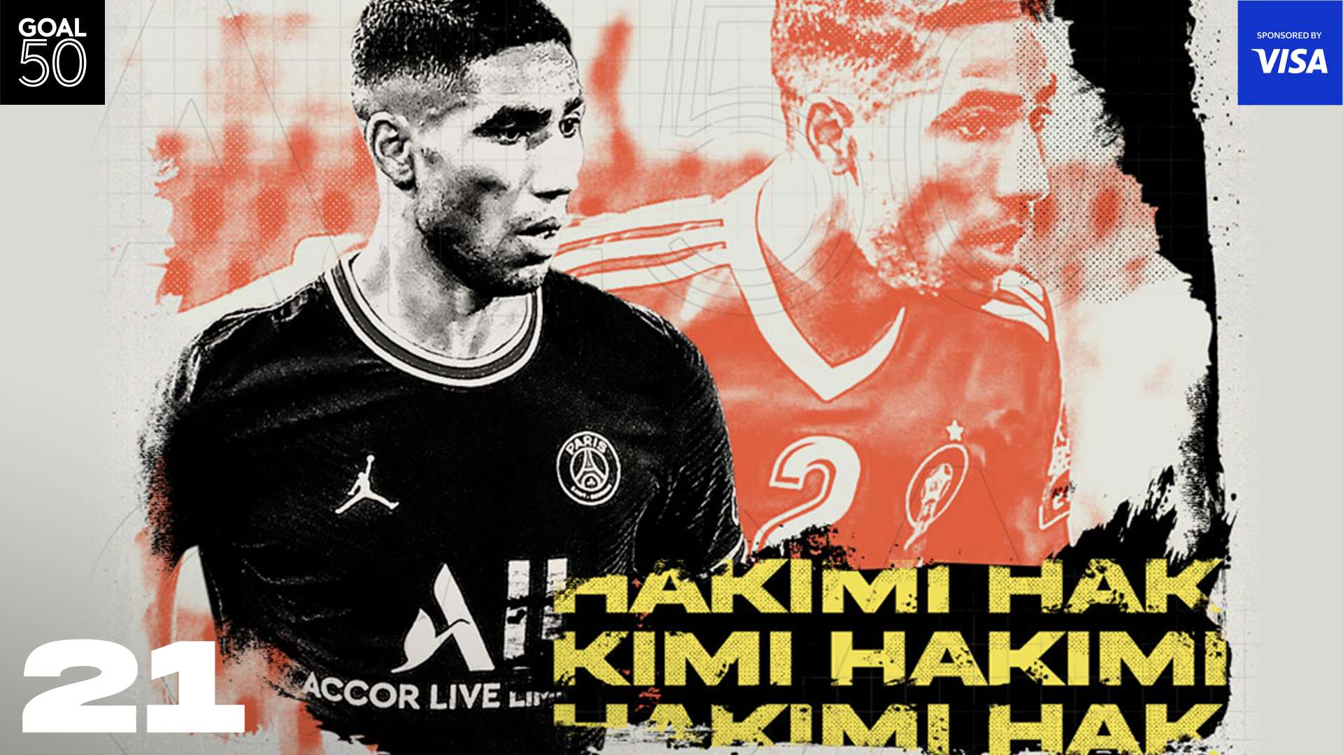 Hakimi Goal50 2021