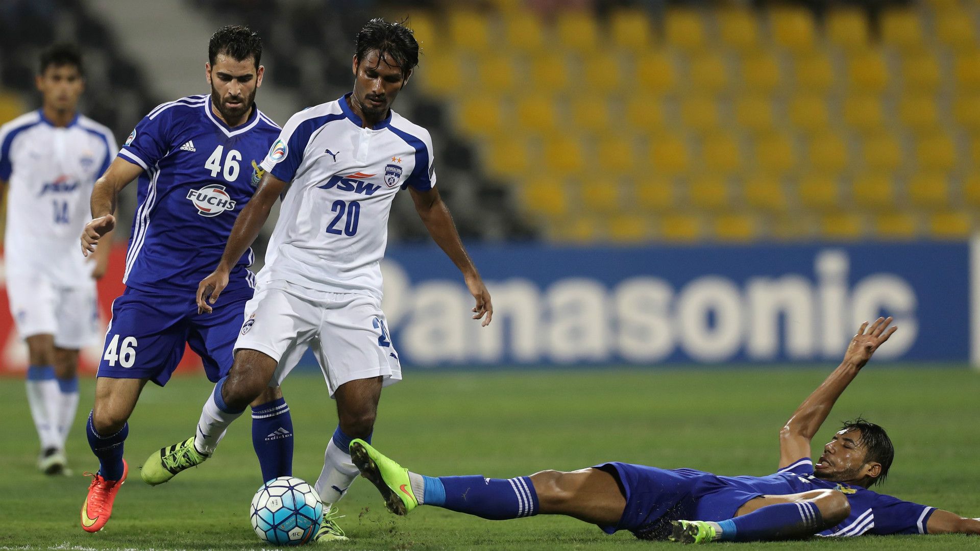 Alwyn George Al-Quwa Al-Jawiya Bengaluru FC AFC Cup Final