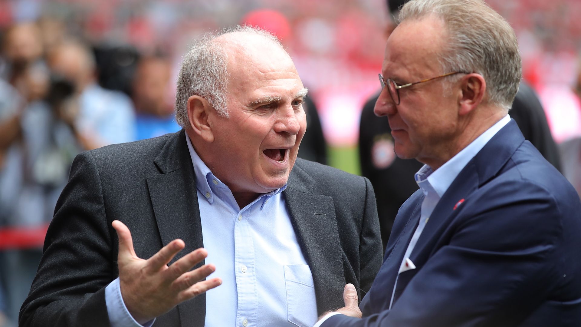 Uli Hoeneß Karl-Heinz Rummenigge FC Bayern München Bundesliga