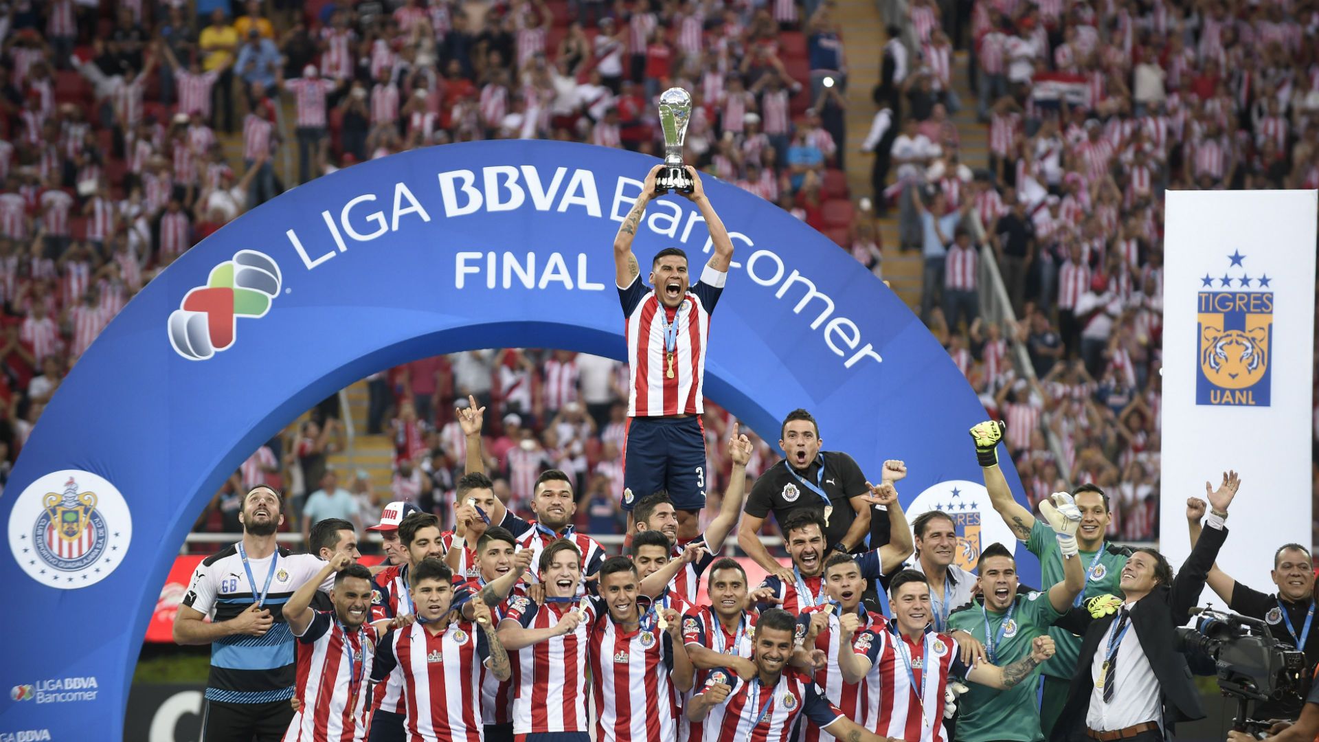 Festejo Chivas clausura 2017