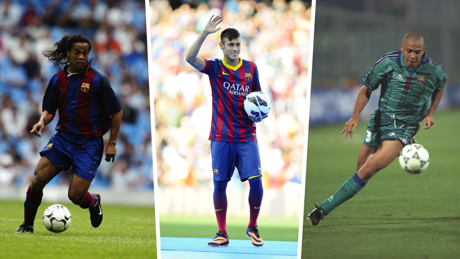 Ronaldinho, Neymar, Ronaldo