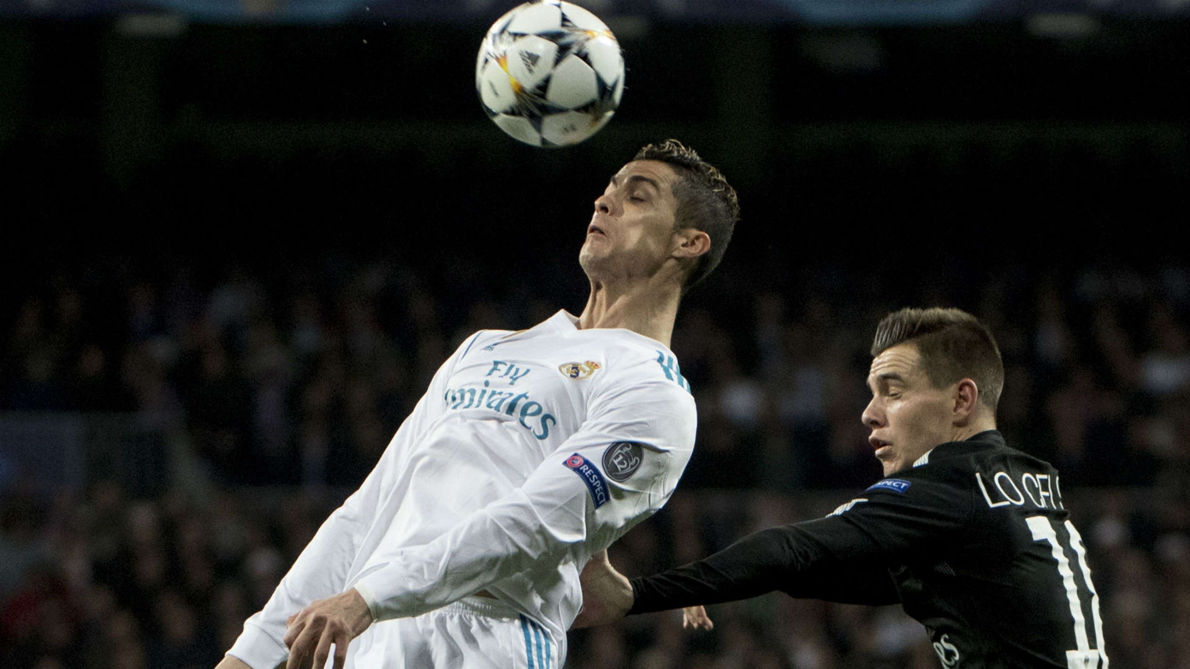 Cristiano Ronaldo Giovanni Lo Celso PSG Real Madrid UEFA Champions League 14022018