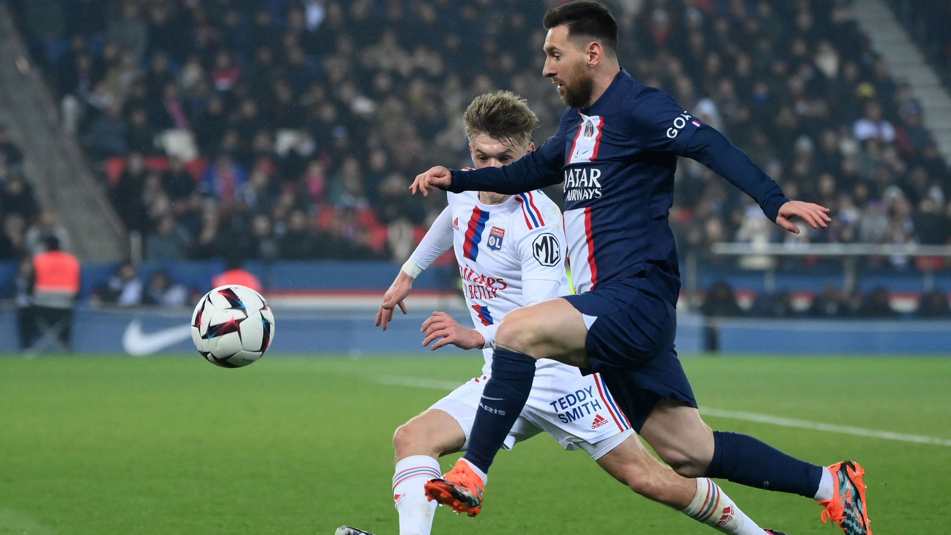 Lionel Messi PSG Lyon Ligue 1 02042023