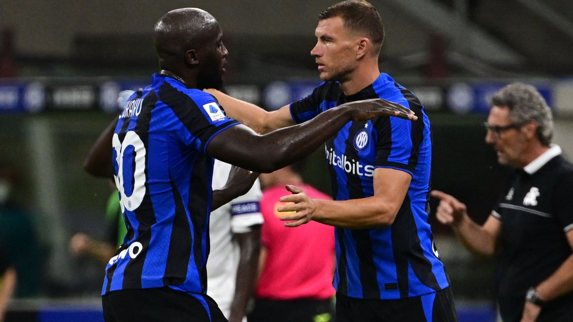 Lukaku Dzeko Inter