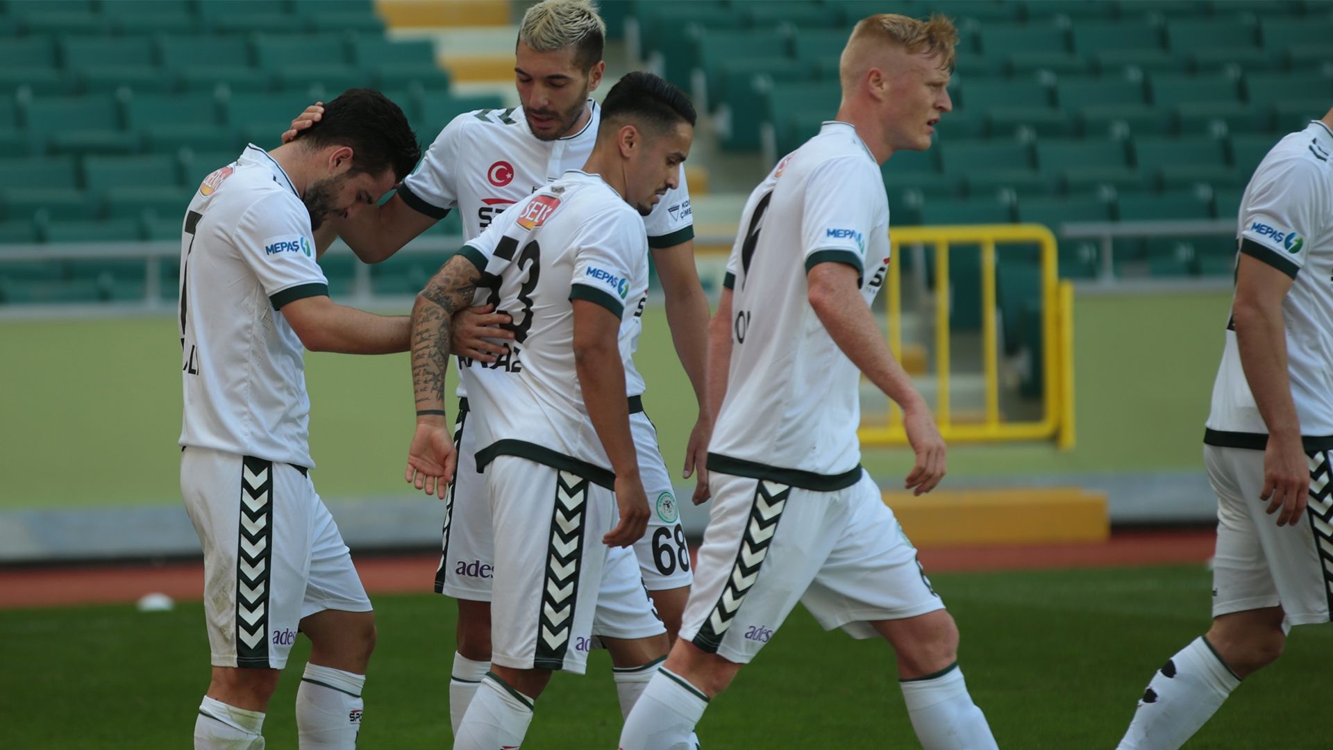 Konyaspor Akhisarspor Omer Ali Sahiner Mehdi Bourabia Musa Araz 09232017