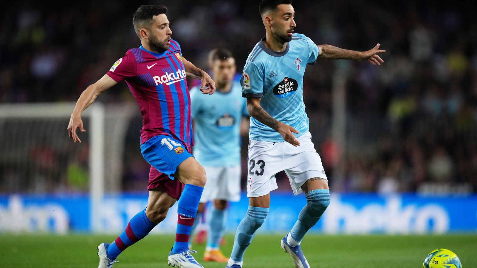 Jordi Alba Barcelona Celta LaLiga 2021-22