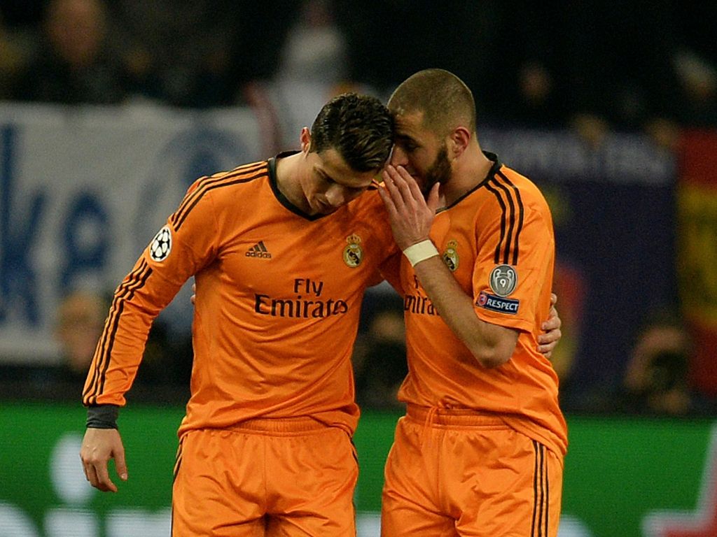 Ronaldo Benzema FC Schalke 04 Real Madrid UEFA Champions League 022614