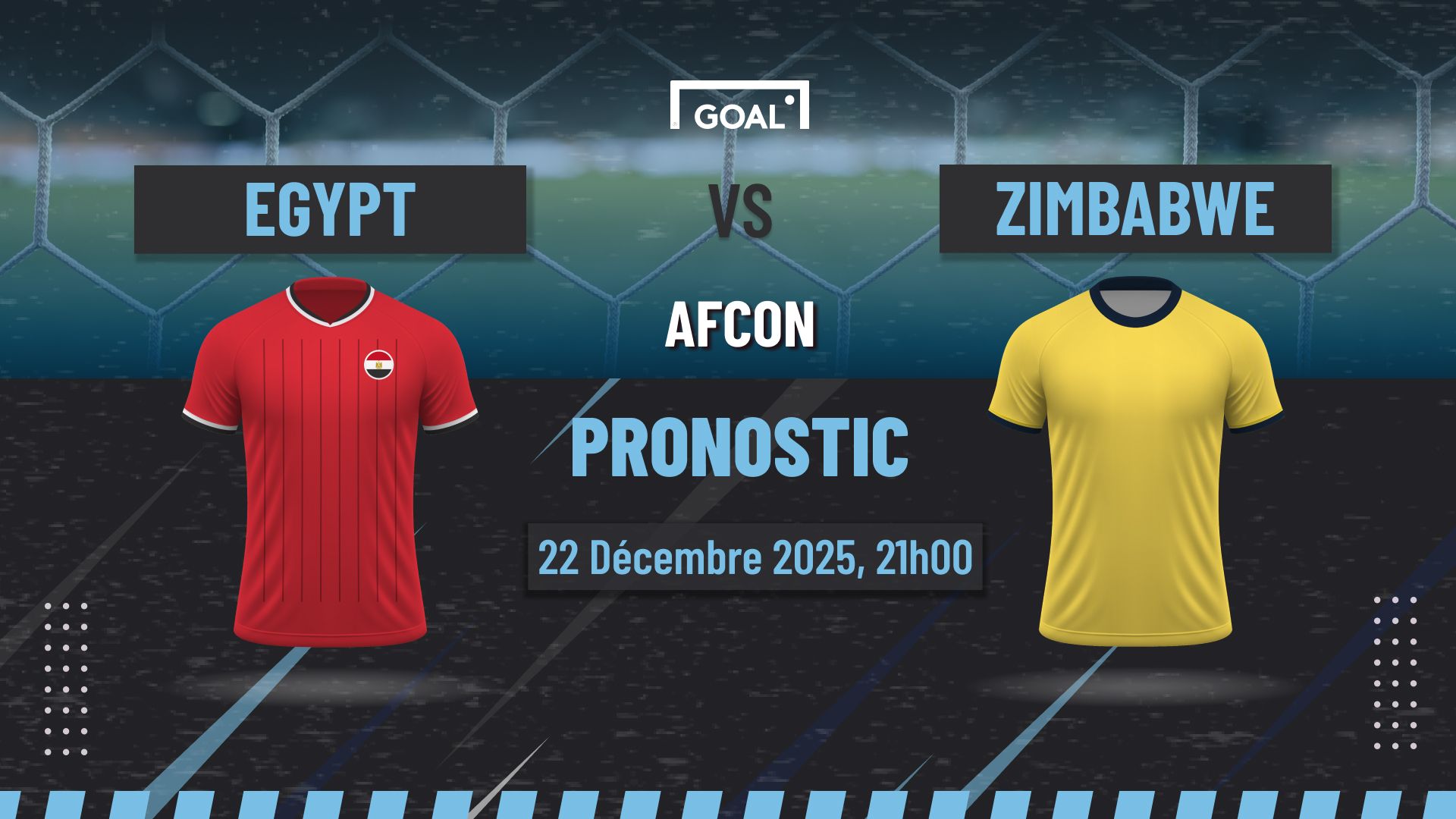 Pronostic Égypte vs Zimbabwe