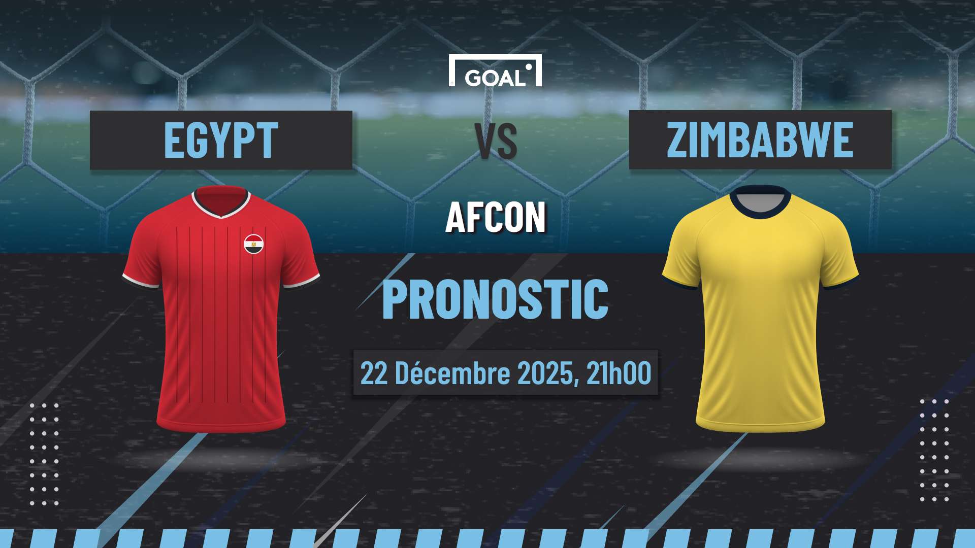 Pronostic Égypte vs Zimbabwe