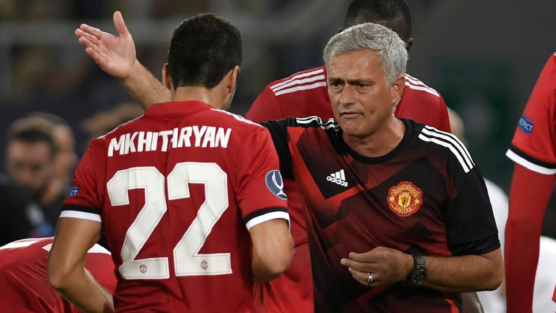 Henrikh Mkhitaryan Jose Mourinho Manchester United