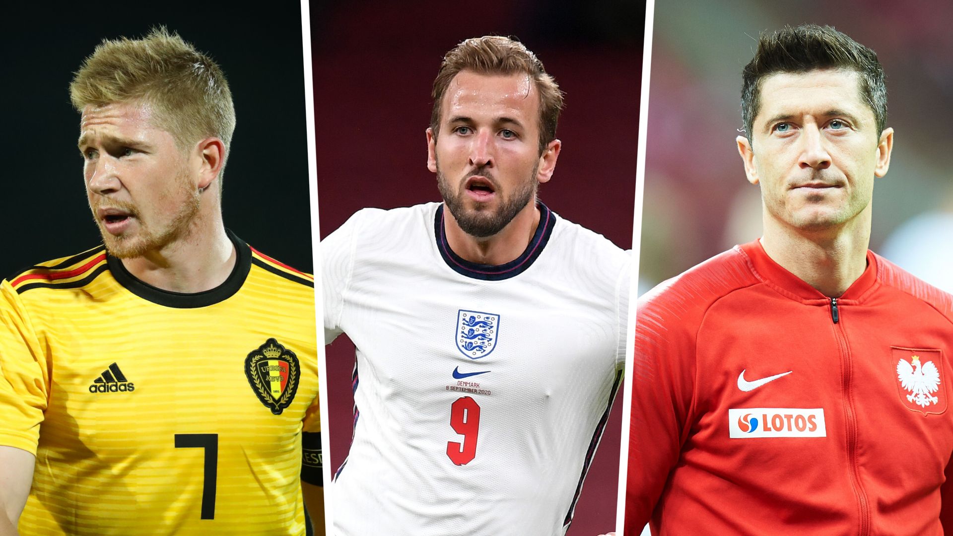 Kane De Bruyne Lewandowski