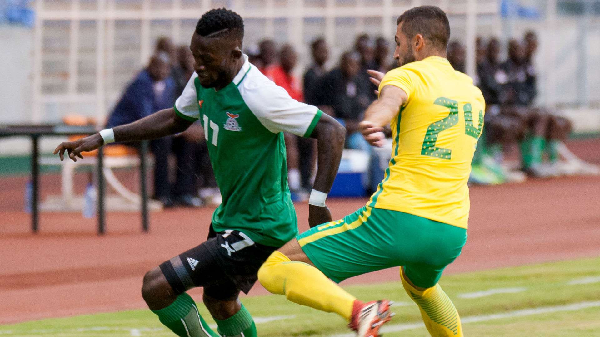 Augustine Mulenga, Zambia & Daniel Cardoso, South Africa