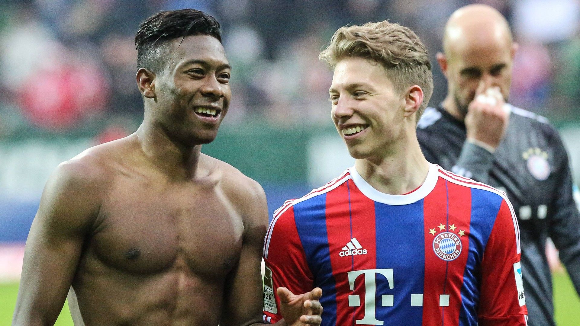 ***GER ONLY*** David Alaba Mitchell Weiser FC Bayern